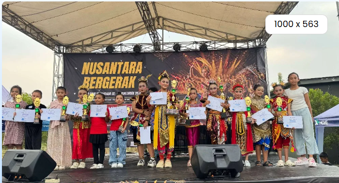 Lomba  Tari Kreasi Nusantara Ciracas